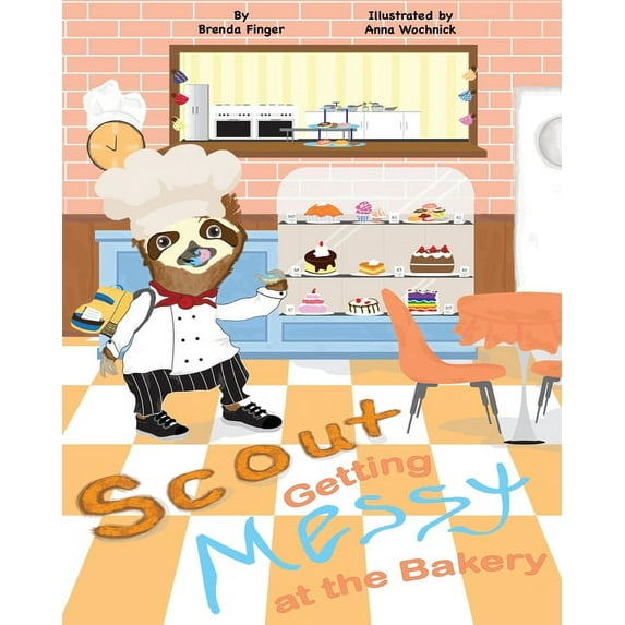 Scout Getting Messy at the Bakery, (Paperback)