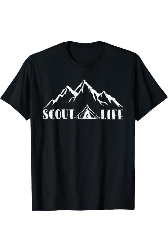 Scout Life Scouting Lovers Hiking Camper Scout T-Shirt Size S-5XL