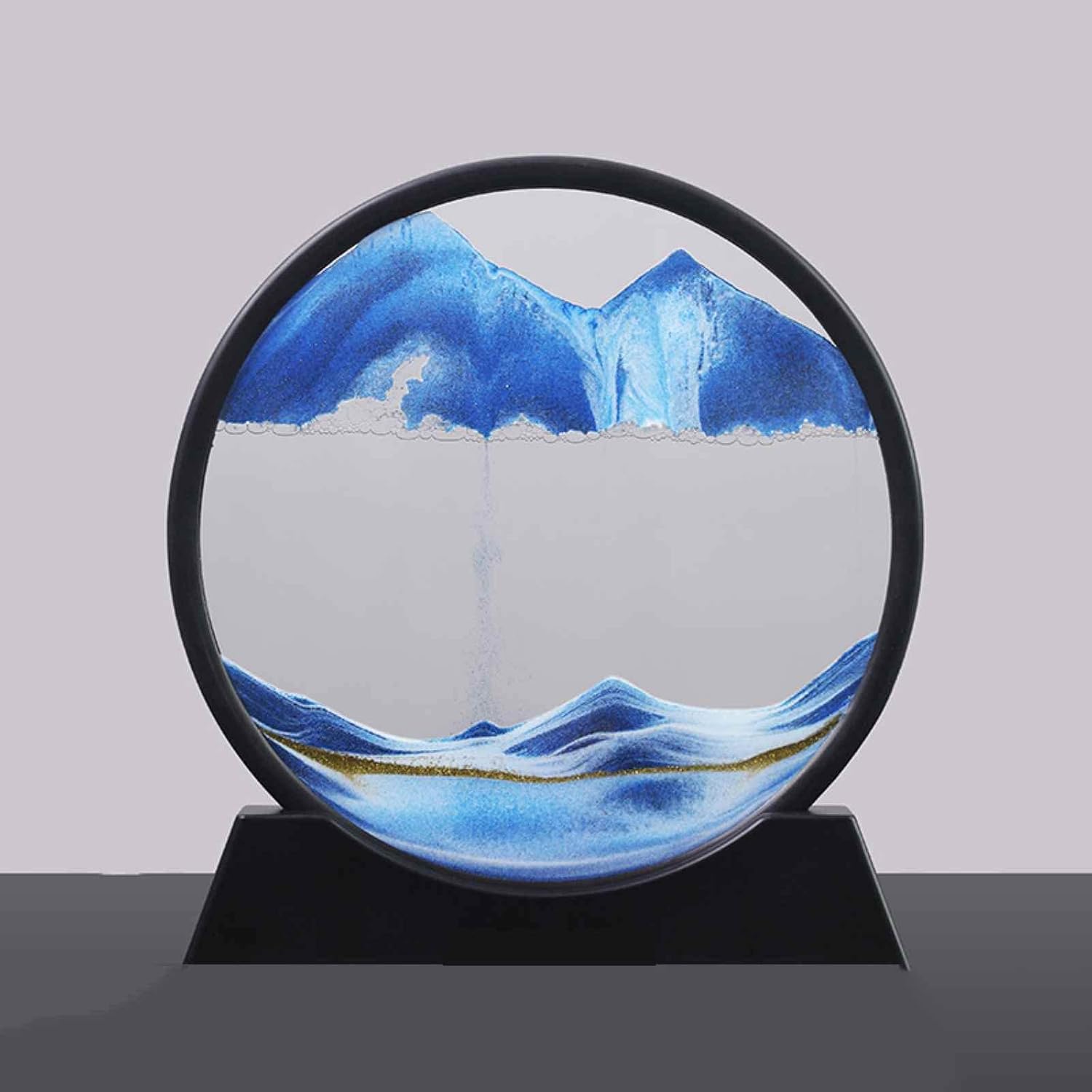 Scout Moving Sand Art Map 3D Natural Landscape Quicksand Painting