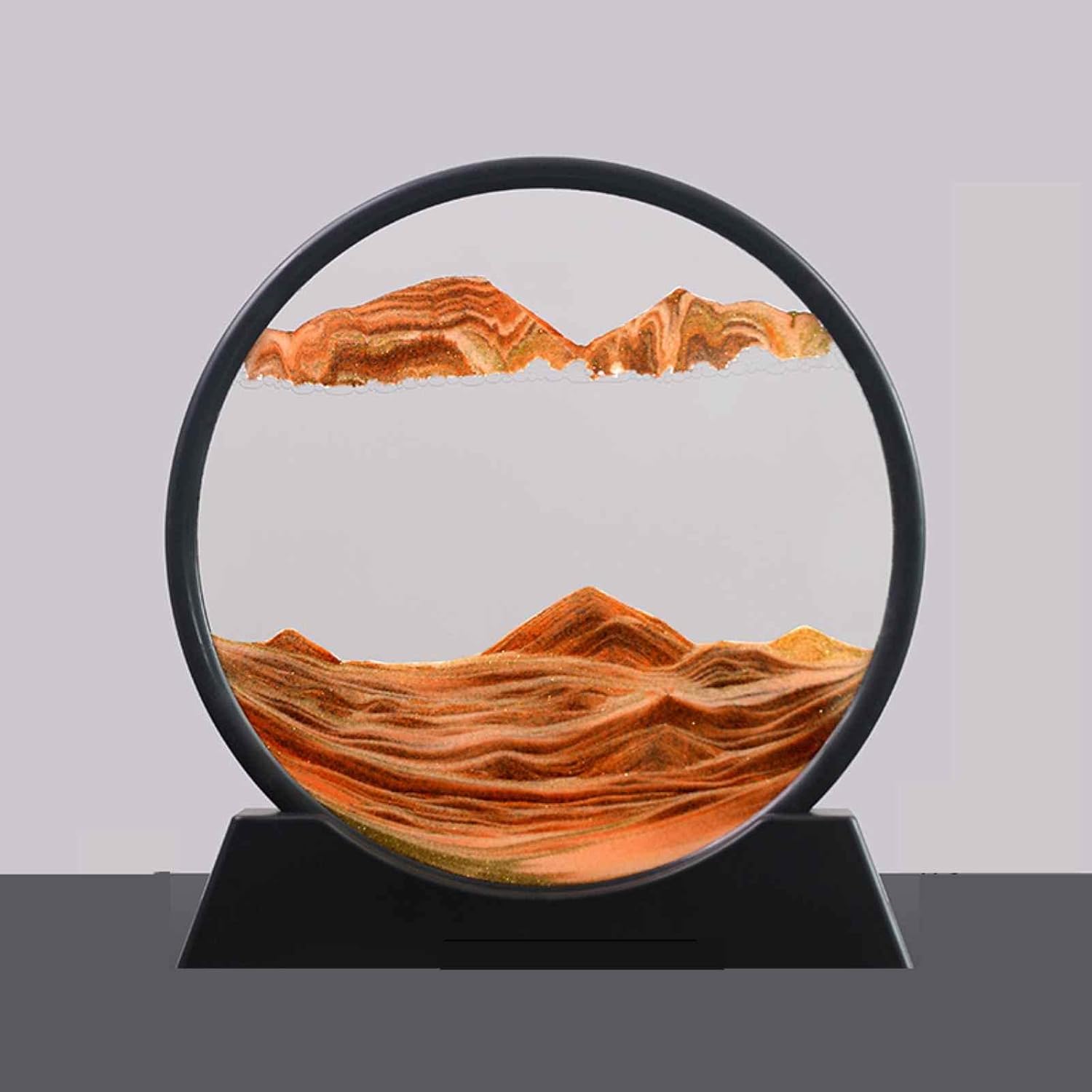 Scout Moving Sand Art Map 3D Natural Landscape Quicksand Painting