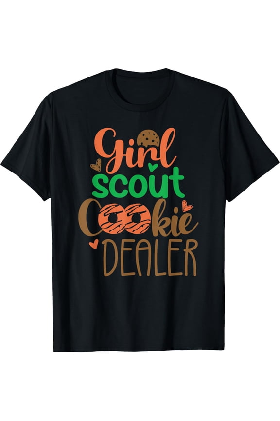 Scout for Girls Cookie Dealer Scouting Family Matching Funny T-Shirt