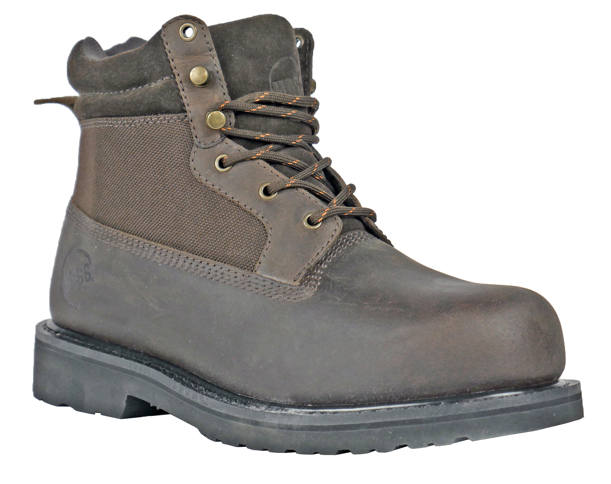 Men's Scout Steel Toe Leather ASTM Electrical Hazard Slip Resistant Work Boot