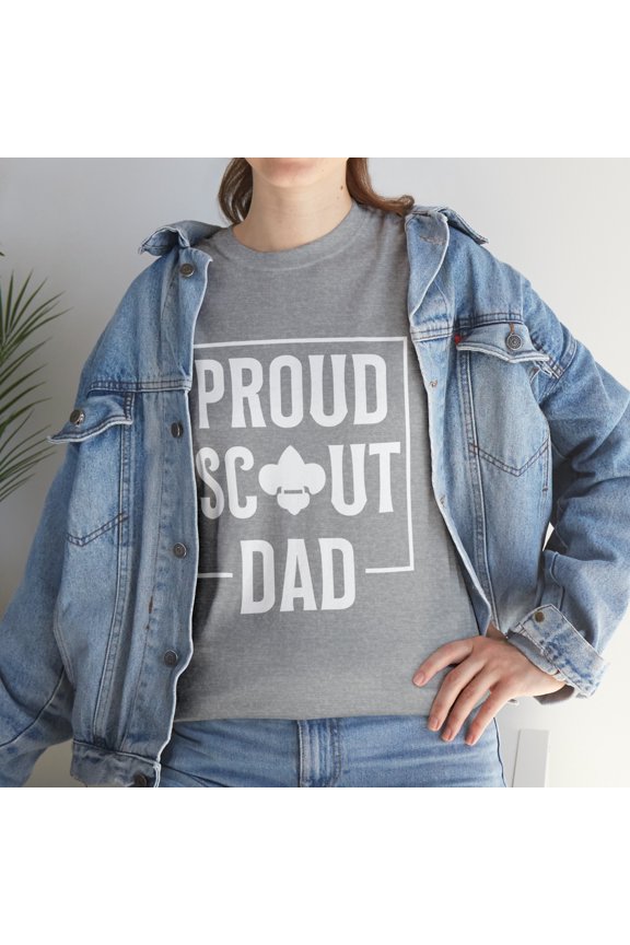 Scouting Dad Camping Proud Scout Dad T-Shirt