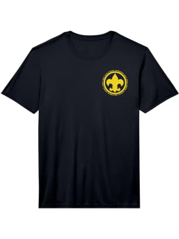 Scouting Fleur De Lis & Scout Law BSA Cub Scouts Logo Performance T-Shirt