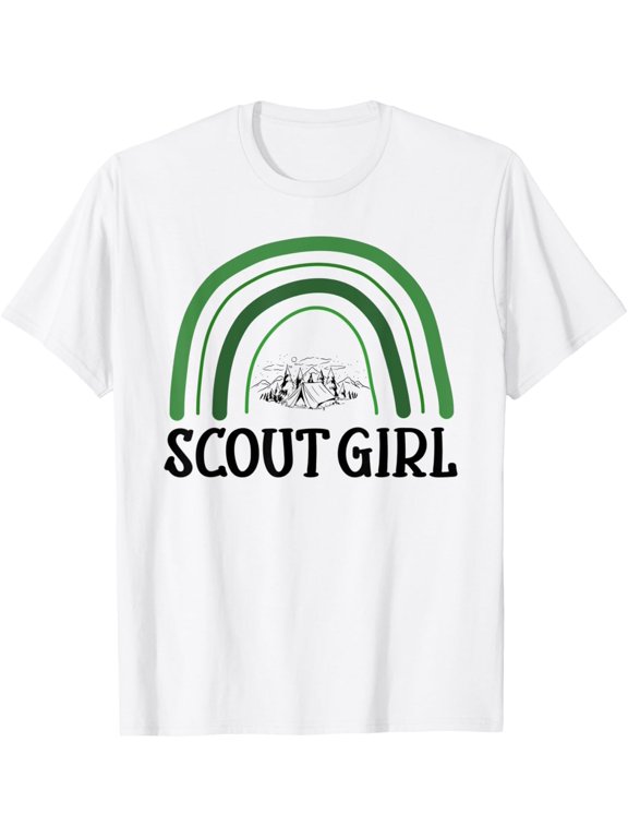 Scouting Funny Scout Girl T-Shirt mens t shirt,white,women,funny,misfits,men,journey