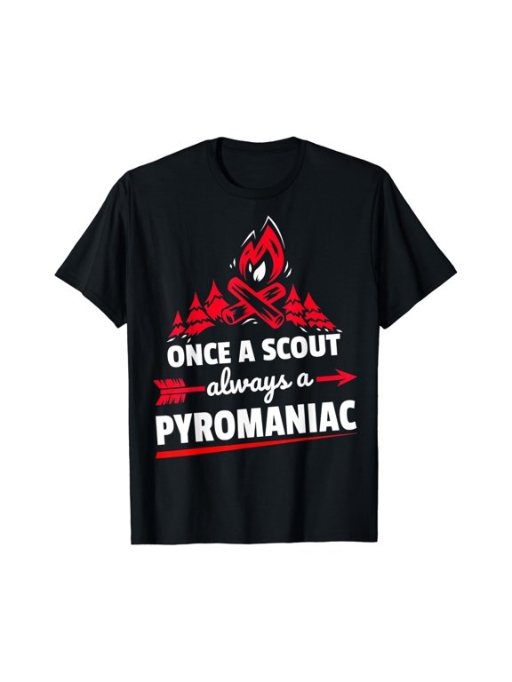 Scouting Pyromaniac Campfire T Shirt