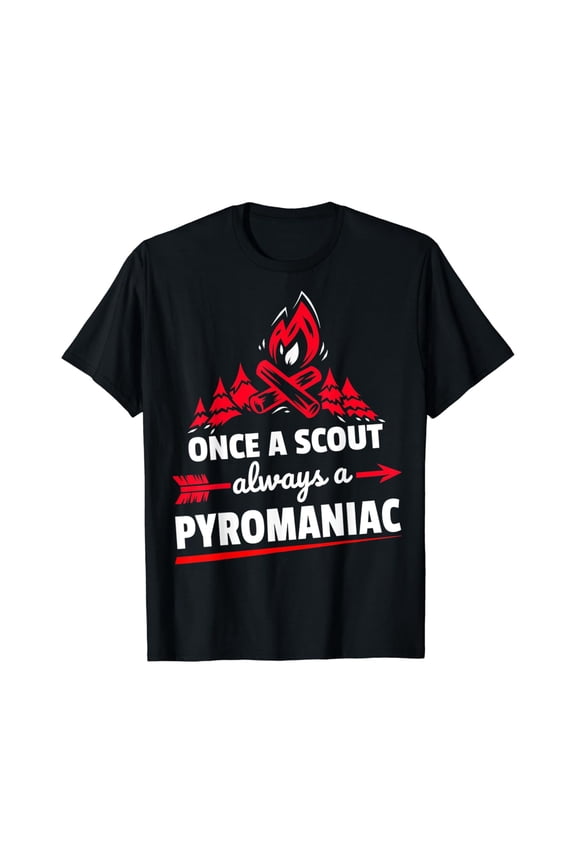 Scouting Pyromaniac Campfire T Shirt