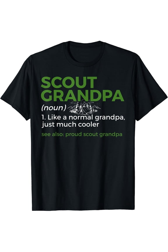Scouting Scout Grandpa Definition Proud Scout Grandpa T-Shirt, Unisex T-Shirt