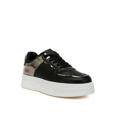 Scouts Metallic Paneling Platform Sneakers