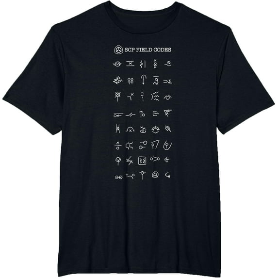 Scp field codes - secure contain protect scp foundation T-Shirt