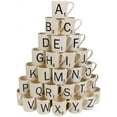 thumbnail image 1 of Wild and Wolf Scrabble Coffee Mug - Choose Your Letters Letter G Unisex, 1 of 1