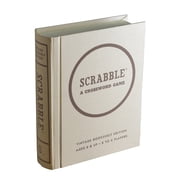 Scrabble Game Linen Book Vintage Edition