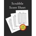 thumbnail image 1 of Scrabble Score Sheet: 100 pages scrabble game word building for 2 players scrabble books for adults, Dictionary, Puzzles Games, Scrabble Score Keeper, Scrabble Game Record Book, Size 8.5 x 11 Inch (Pa, 1 of 1