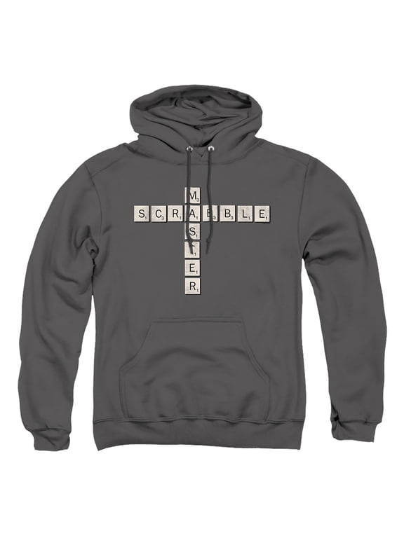 Master Adult Pull-Over Hoodie, Charcoal, Large