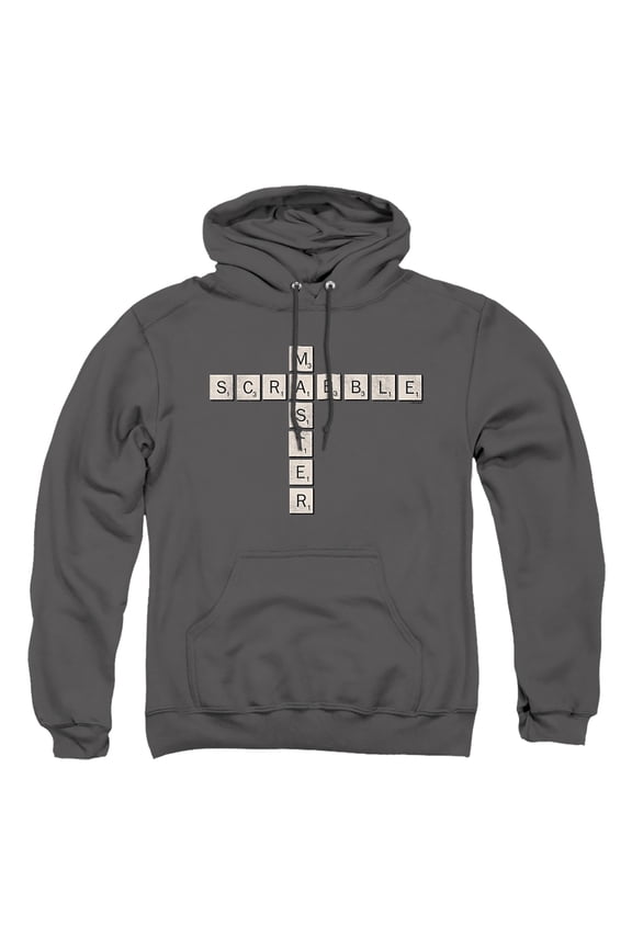 Master Adult Pull-Over Hoodie, Charcoal, Small