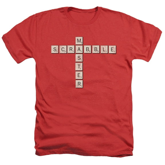 Scrabble - Scrabble Master - Heather Short Sleeve Shirt - Medium
