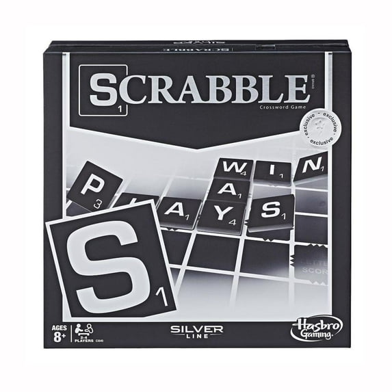 Scrabble Silver Line Edition Board Game