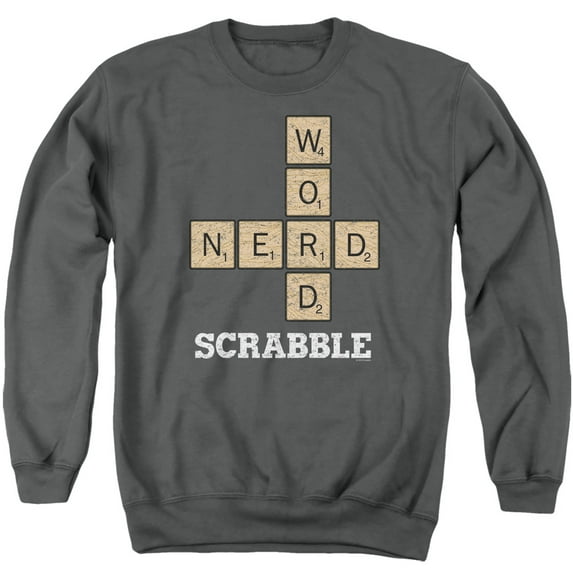 Scrabble - Word Nerd - Crewneck Sweatshirt - Small