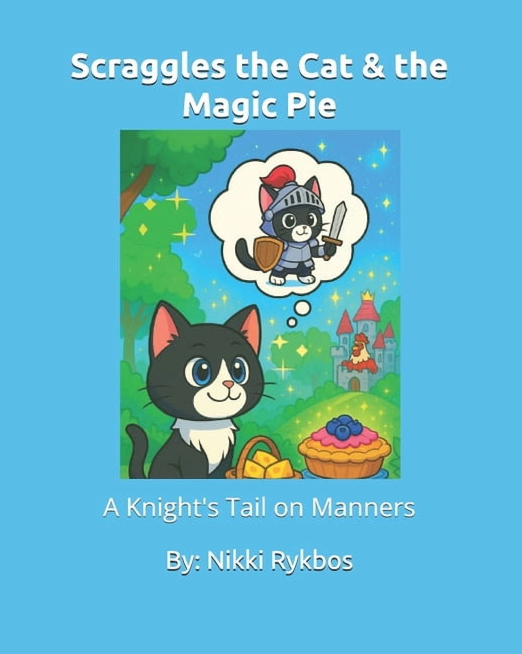 Scraggles the Cat & the Magic Pie: A Knight's Tail on Manners, (Paperback)