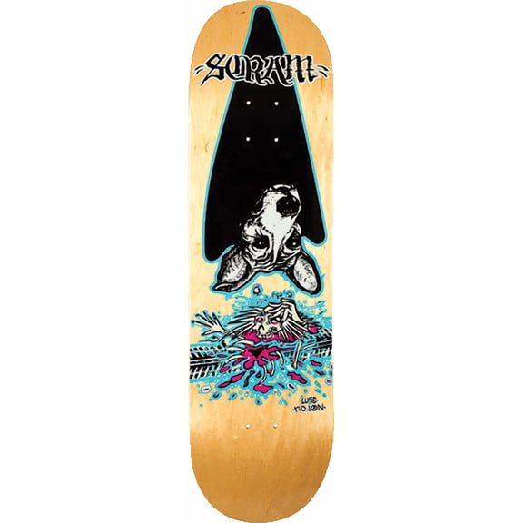 Scram Overkill Skateboard Deck 7.75