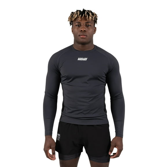 Scramble Shinobi Premium Compression Top - Long Sleeve - Small - Black