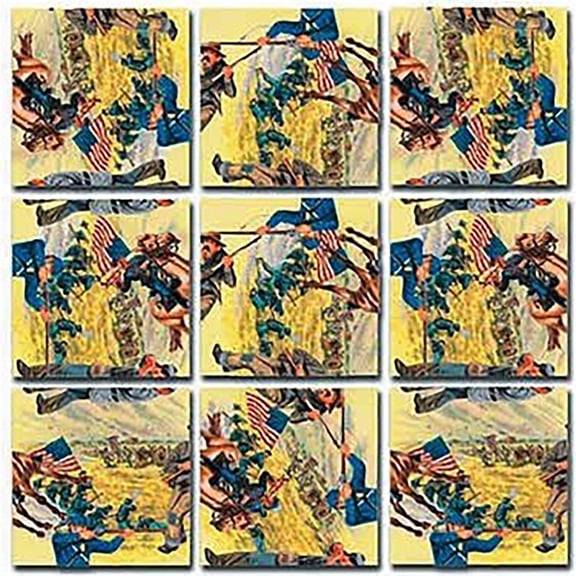 Scramble Squares Puzzle Temple in Paradise