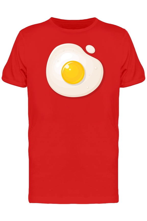 Scrambled Egg T-Shirt Men -Image by Shutterstock, Male XX-Large