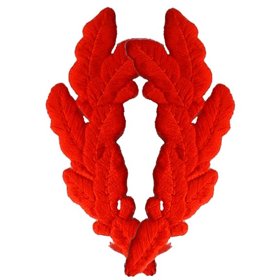 Scrambled Eggs Patch Red 3"