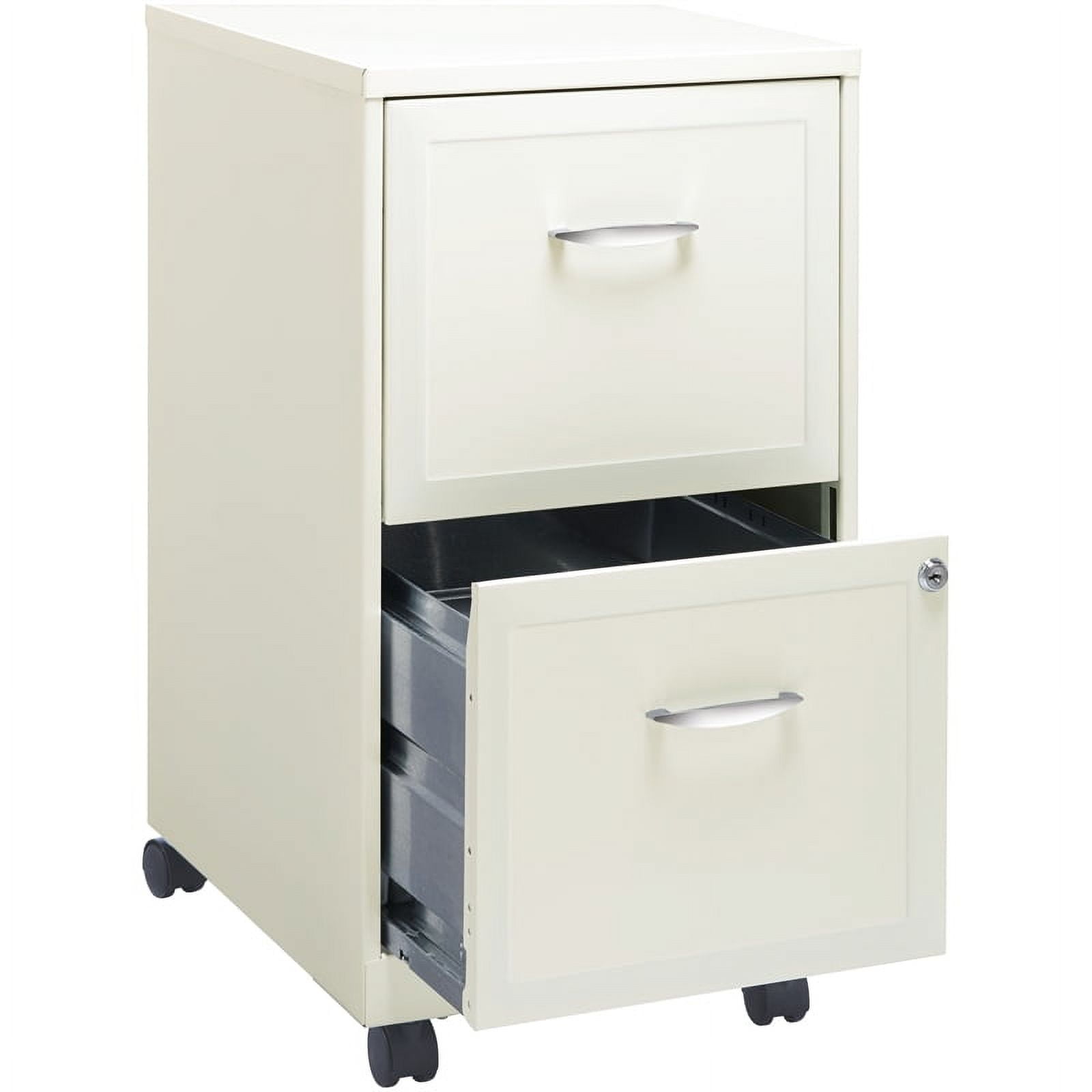 Scranton & co 2 drawer steel mobile file cabinet in on sale pure white