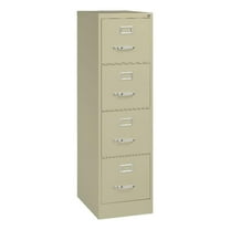 Scranton 22-inch Deep Letter File Cabinet with 4 Drawers, Beige