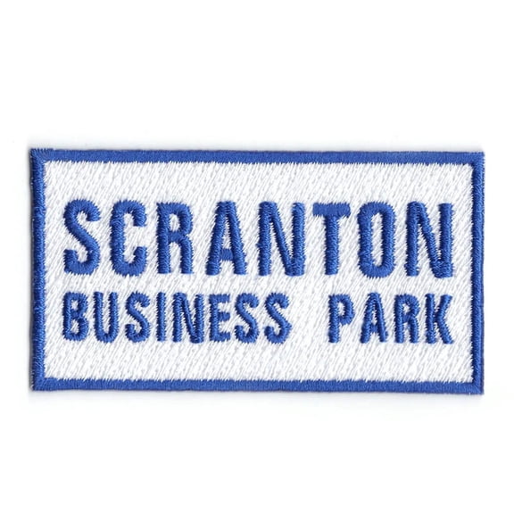 Scranton Business Park Office Building Sign Iron On Patch