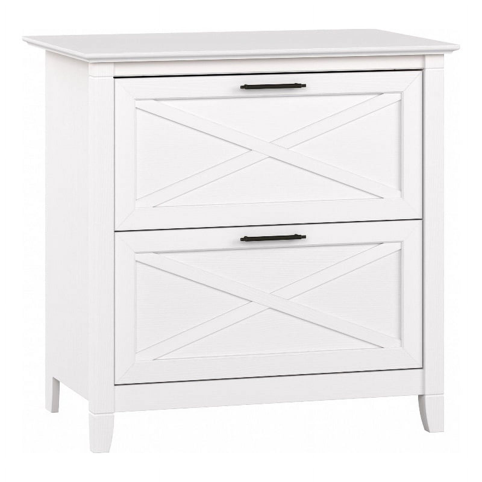 Scranton & Co 2 Drawers Contemporary Wood File Cabinet in Oak - image 1 of 9