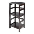 thumbnail image 1 of Scranton & Co 2-Tier Transitional Solid Wood Book Shelving Unit in Espresso, 1 of 12