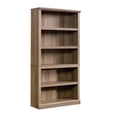 thumbnail image 1 of Scranton & Co 5-Shelf Transitional Engineered Wood Bookcase in Salt Oak, 1 of 6