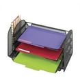 thumbnail image 1 of Scranton & Co Black Mesh Desk Organizer, 1 of 2