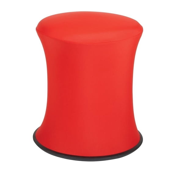 Scranton & Co Contemporary Adjustable Height Wobble Stool 18"-26" in Red
