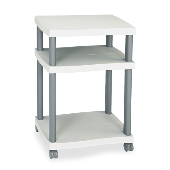 Scranton & Co Deskside Printer Stand in Gray
