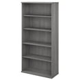 thumbnail image 1 of Scranton & Co Furniture 5 Shelf Bookcase in Platinum Gray, 1 of 6