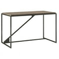 thumbnail image 1 of Scranton & Co Furniture Refinery 50W Industrial Desk in Rustic Gray, 1 of 9