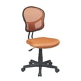 thumbnail image 1 of Scranton & Co Mesh Task Office Chair in Orange, 1 of 3