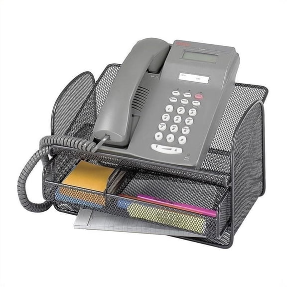 Scranton & Co Mesh Telephone Stand With Drawer (Qty. 5)