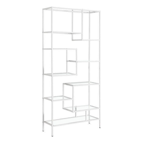Scranton & Co Metal Bookcase in White