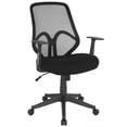 thumbnail image 1 of Scranton & Co Modern High Back Mesh Swivel Office Chair in Black, 1 of 8