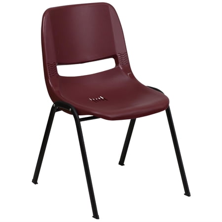 Scranton & Co Stacking Chair in Burgundy