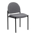 thumbnail image 1 of Scranton & Co Stacking Side Stacking Chair in Black and Gray, 1 of 6