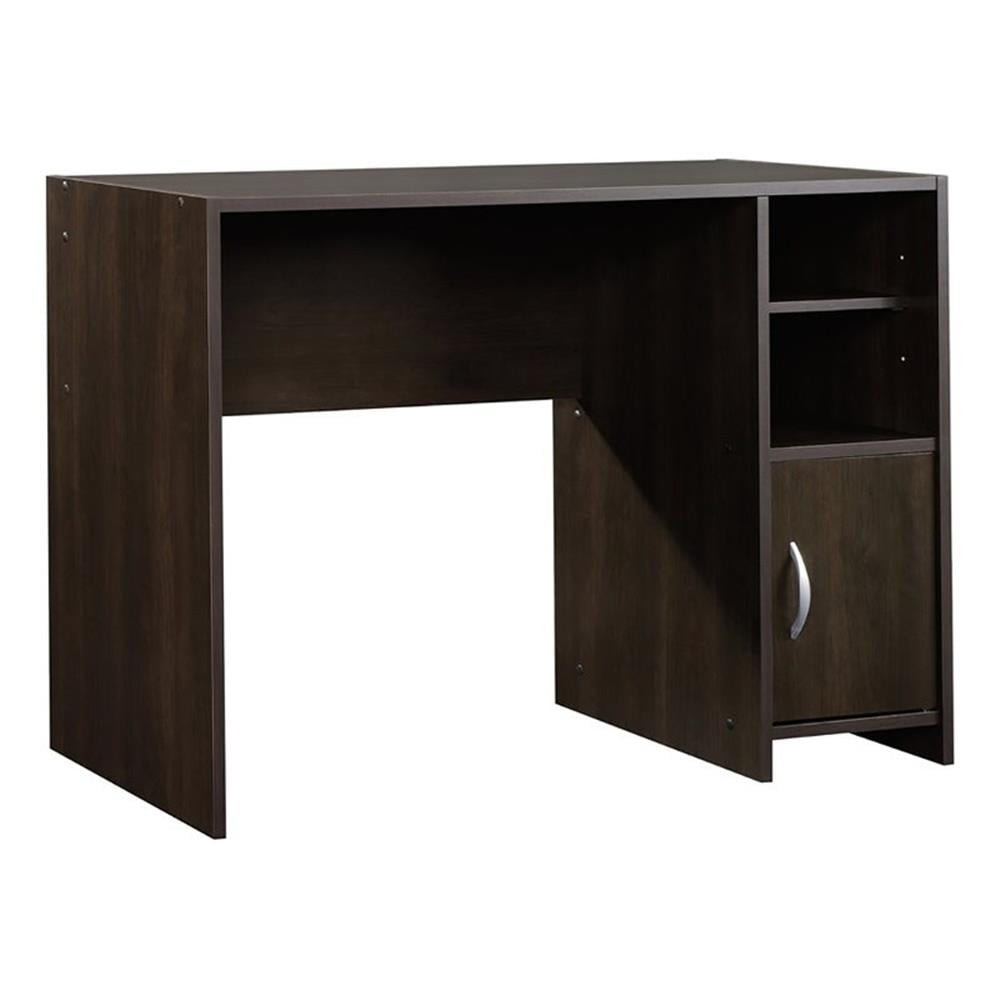 White Wood Desk with Drawer and Filing Cabinet