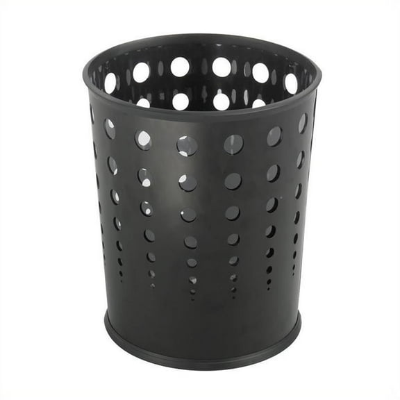 Scranton & Co Wastebasket in Black - Set of 3