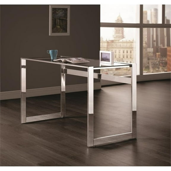 Scranton & Co Writing Desk in Chrome