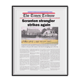 thumbnail image 1 of Scranton Strangler Strikes Again Newspaper Article Poster - 18" x 24", 1 of 1
