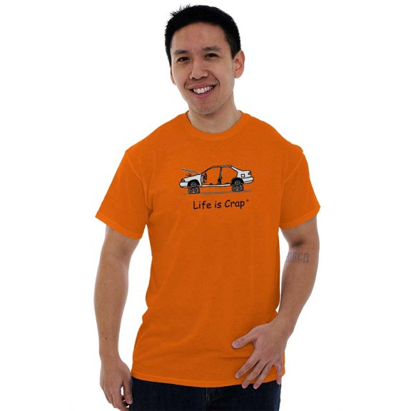 Scrap Junkyard Repair Vehicle Novelty Men's Graphic T Shirt Tees Brisco Brands X